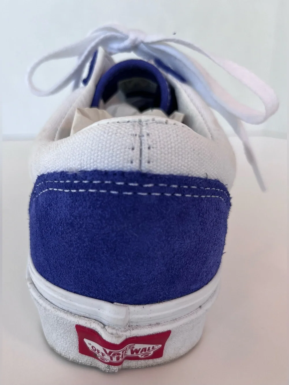 Vans Style 36 Retro Sport Sneakers in Royal Blue and True White